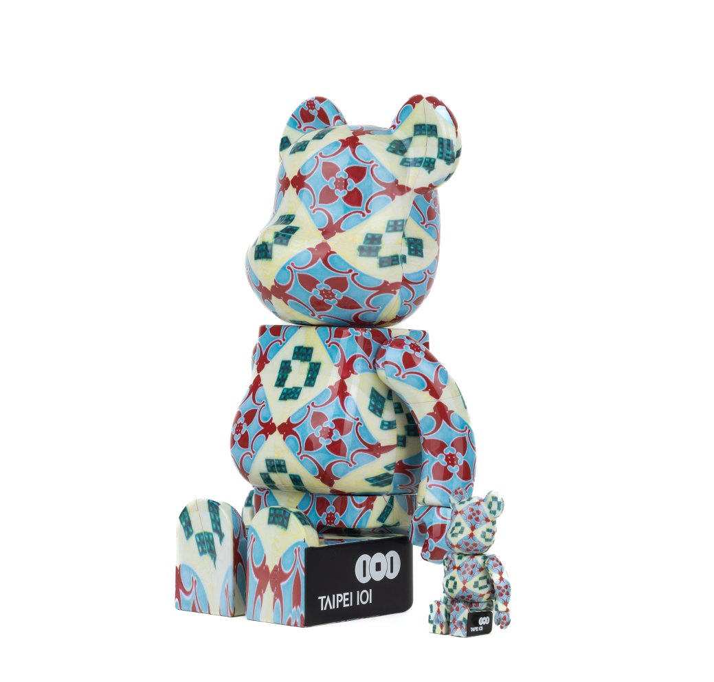 TAIPEI 101 BE@RBRICK TAIWAN OLD TILE 100% & 400%_輪播圖