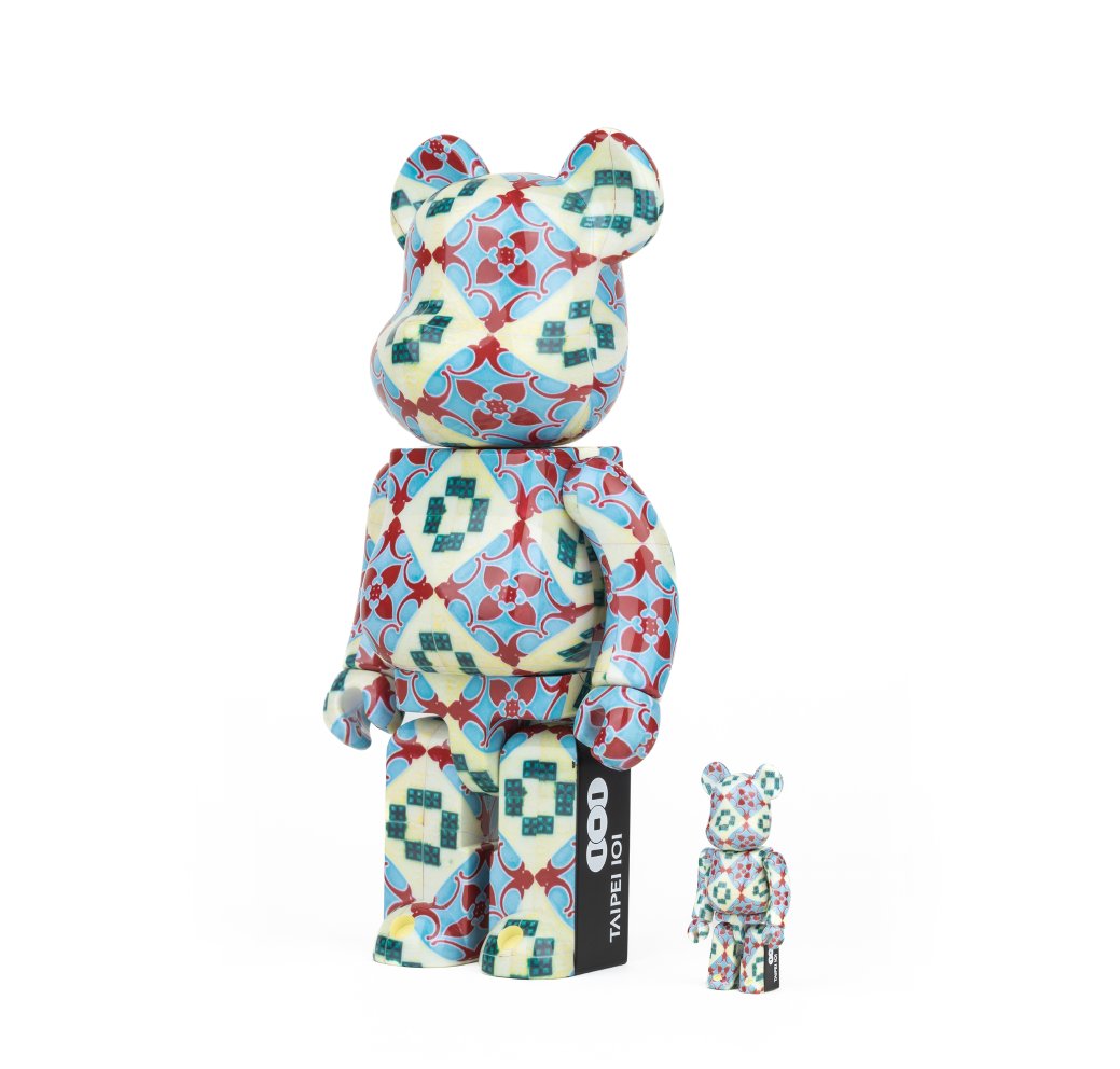 TAIPEI 101 BE@RBRICK TAIWAN OLD TILE 100% & 400%_輪播圖