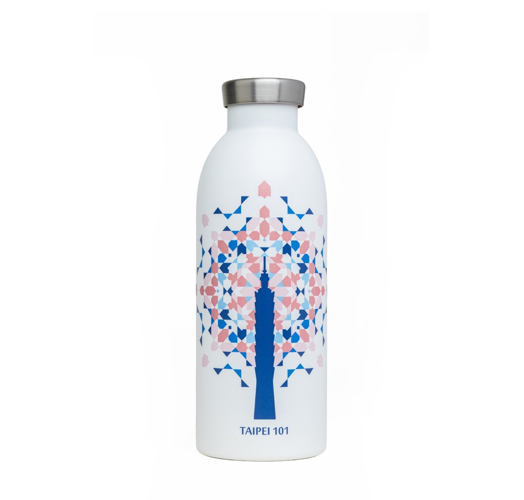 24Bottles｜TAIPEI101高耐磨保溫瓶-白金_輪播圖