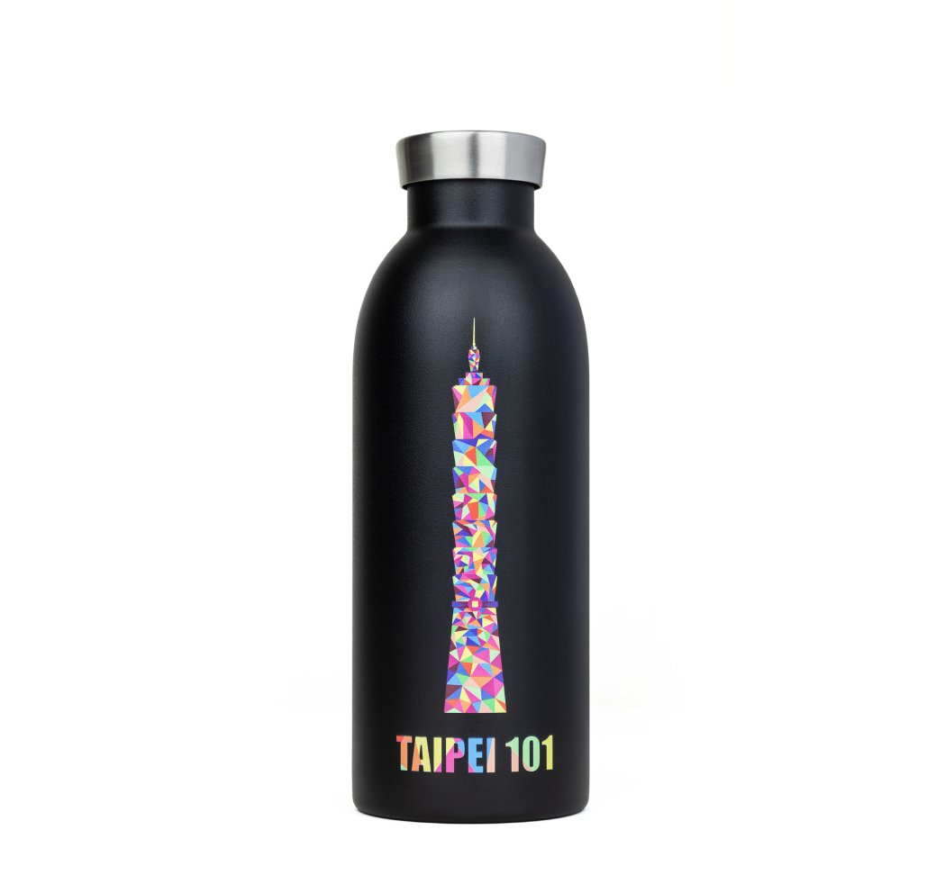 24Bottles｜TAIPEI101高耐磨保溫瓶-黑金_輪播圖