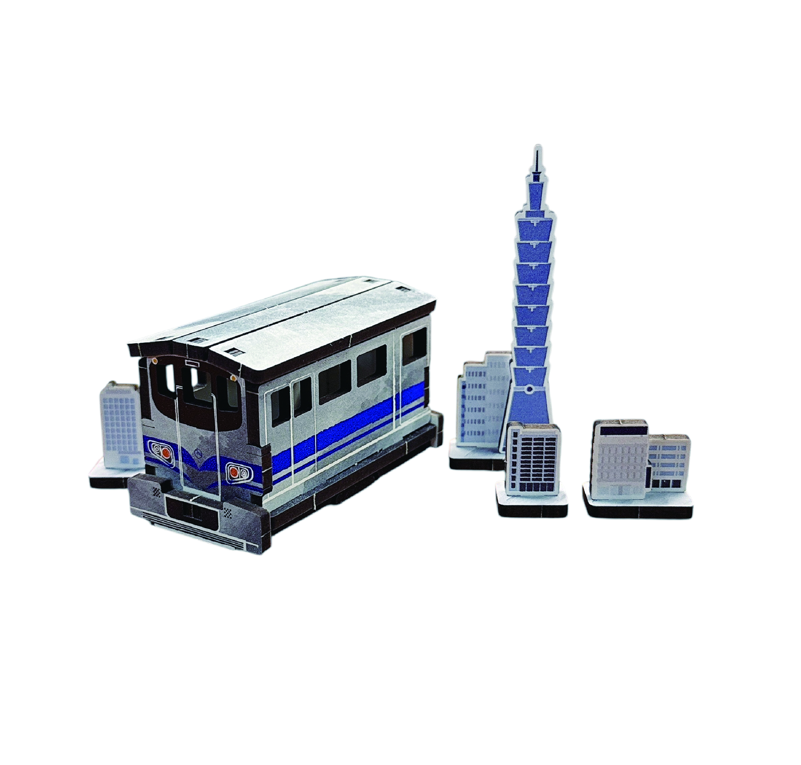 迷你拼拼車-城市景系列 台北101_輪播圖