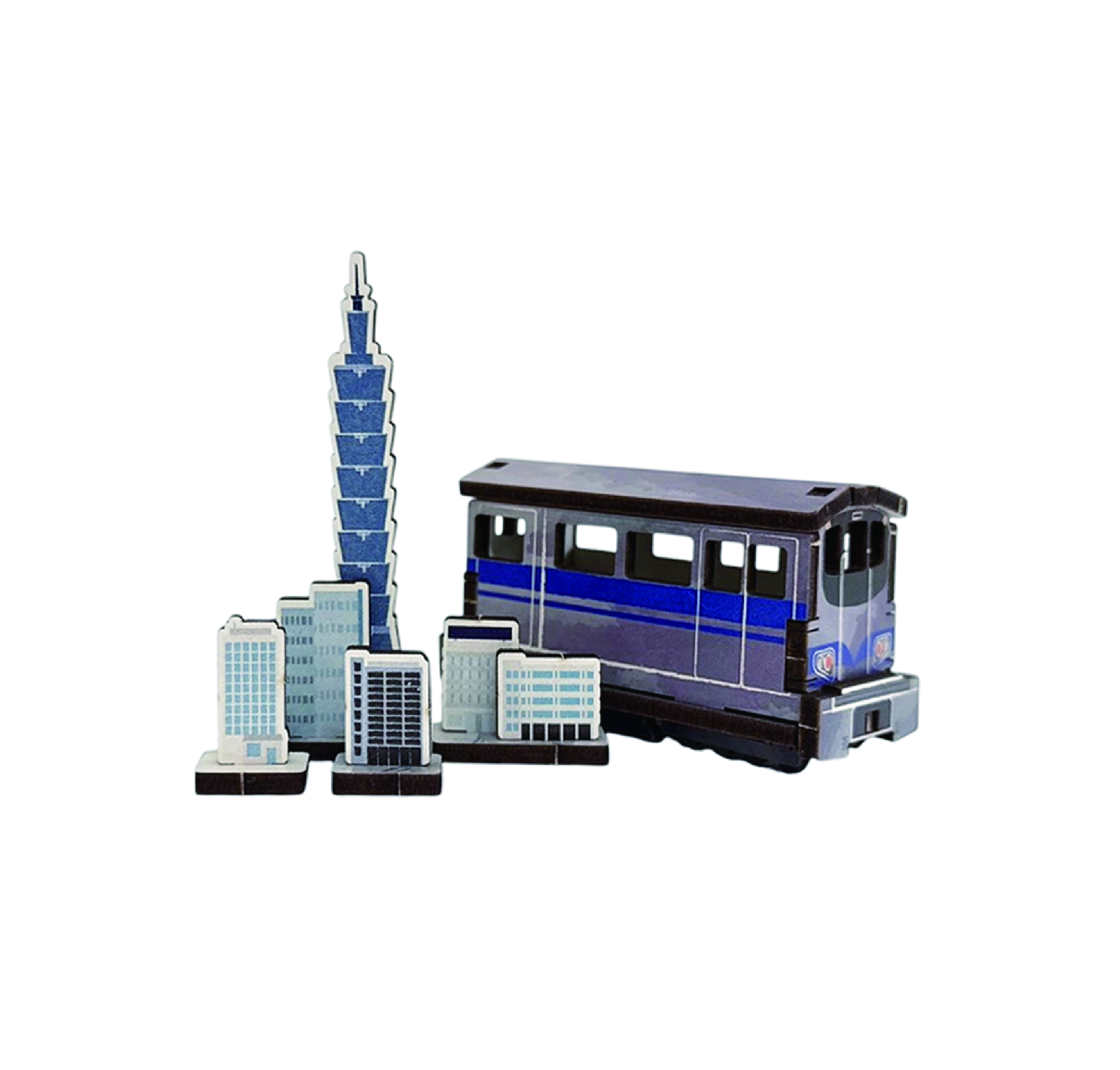 迷你拼拼車-城市景系列 台北101_輪播圖