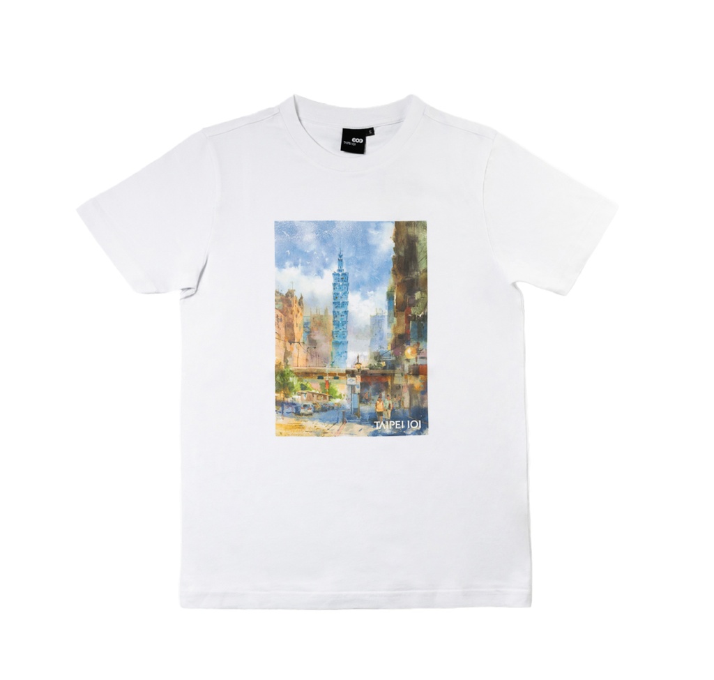 101T-shirt 印象白_輪播圖